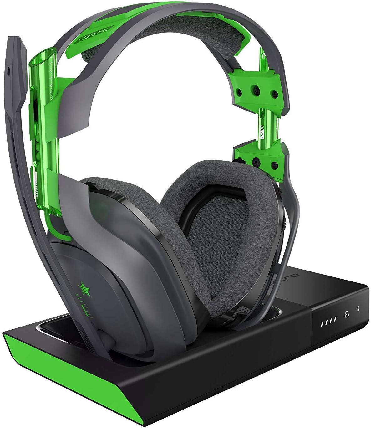 ASTRO Gaming A50 Wireless Dolby Gaming Headset - Black/Green - Xbox One + PC (Renewed)