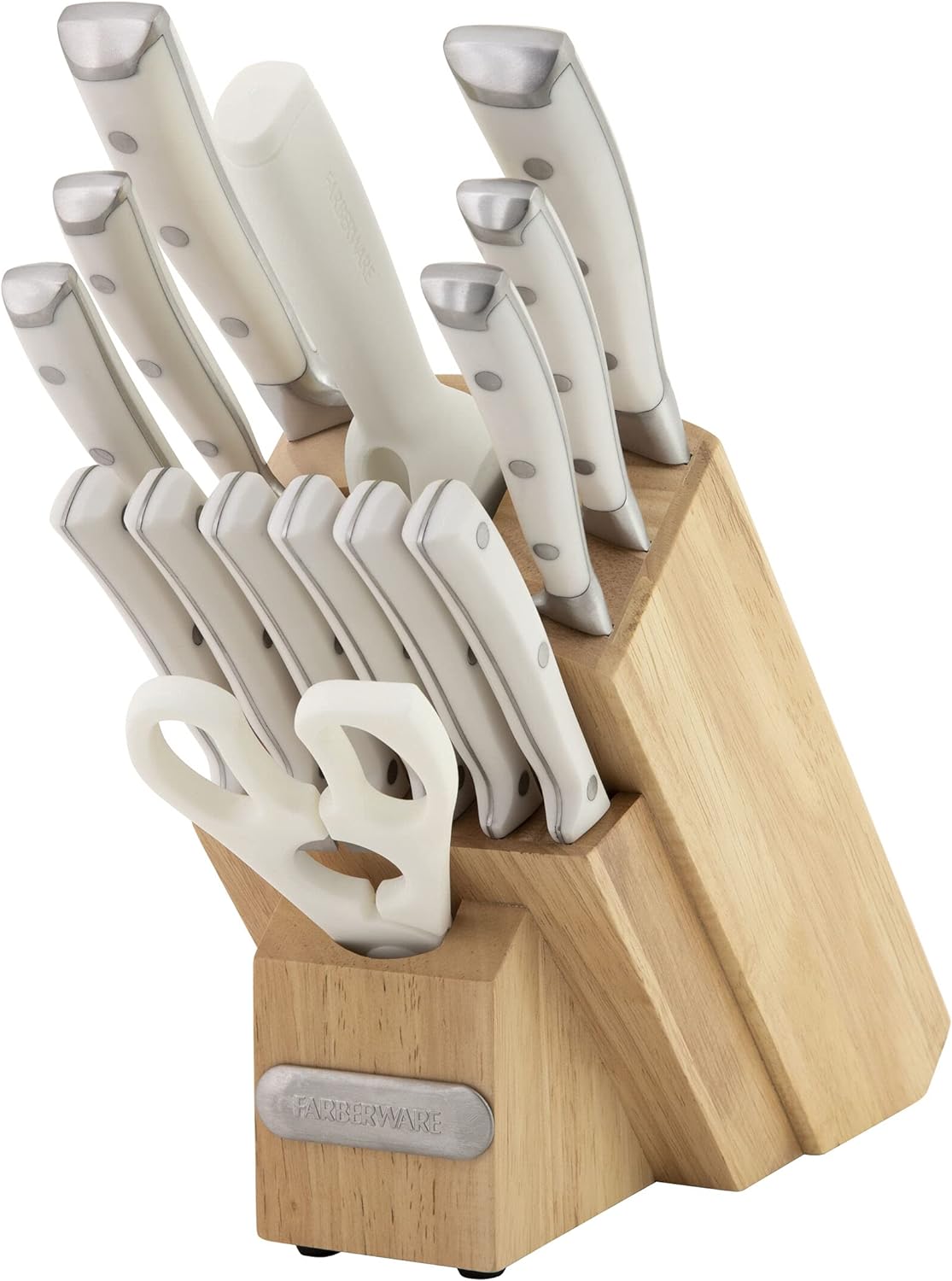 Farberware 15-Piece Forged Triple Rivet Knife Block Set