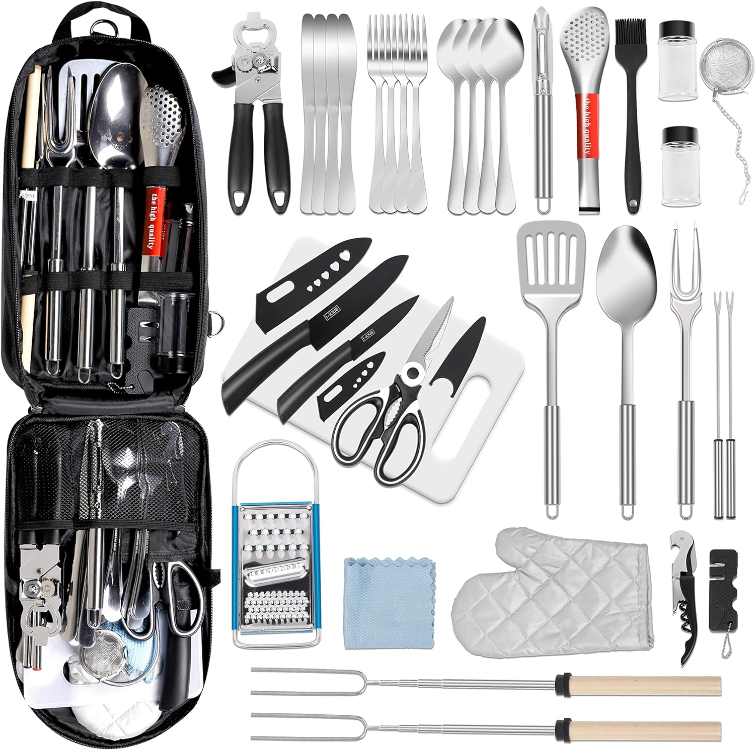 Camping Kitchen Utensil Set Outdoor Kitchen Gear